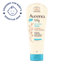 Aveeno Baby 美國 Daily Moisture 嬰兒天然燕麥保濕乳 227g (淺藍色) \\乾燥肌膚、敏感肌膚// [EXP: 2025.09.06]