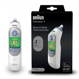 ⭐清貨優惠⭐ Braun 德國百靈 ThermoScan 7 耳溫槍 IRT6520 (AgeSmart™ 年齡選擇功能)  [ 自取 / SF到付 / 2箱尿片免費送貨 ]