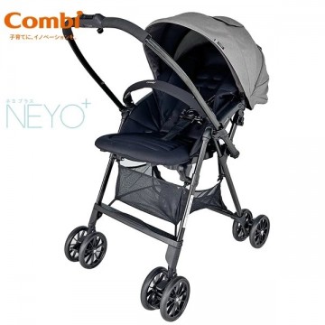 Combi 日本 Neyo Plus 嬰兒手推車 (灰色) 初生~約48個月 | 僅4.8kgs | 53cm高座位設計 ⭐免費送貨⭐