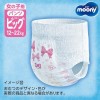 Moony 學習褲 加大碼 XL 44片 (女仔, 日本增量版 38+6枚) 12-22kgs | 原箱優惠x2包裝, 低至$112/包($2.55/片) ⭐2箱免費送貨⭐