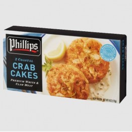 Phillips 印尼 美式蟹肉餅 (2塊, 170g) 選用野生蟹肉、鮮甜味美！