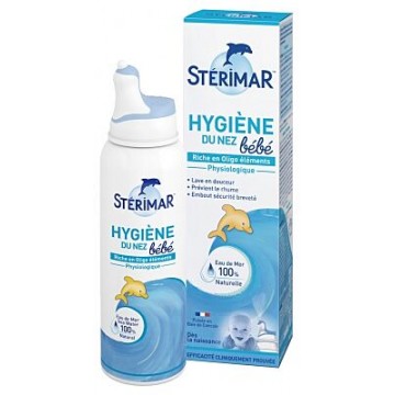 Sterimar 法國 小海豚生理鹽水 100ml (嬰幼兒潔鼻噴霧, 0~3歲) \\特別為嬰幼兒設計 ,有助紓緩鼻塞// [EXP: 2027.02]